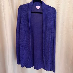 Medium NWOT purple Lilly Pulitzer cardigan